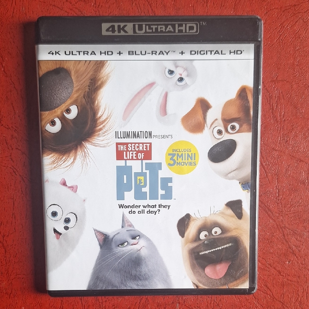 The Secret Life of Pets 4K Ultra HD Blu-ray